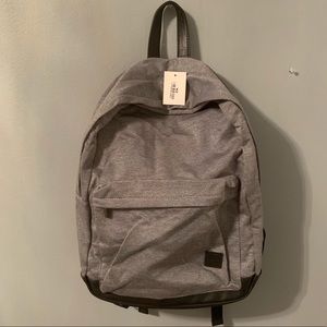 Gray Backpack, never used, new with tag!